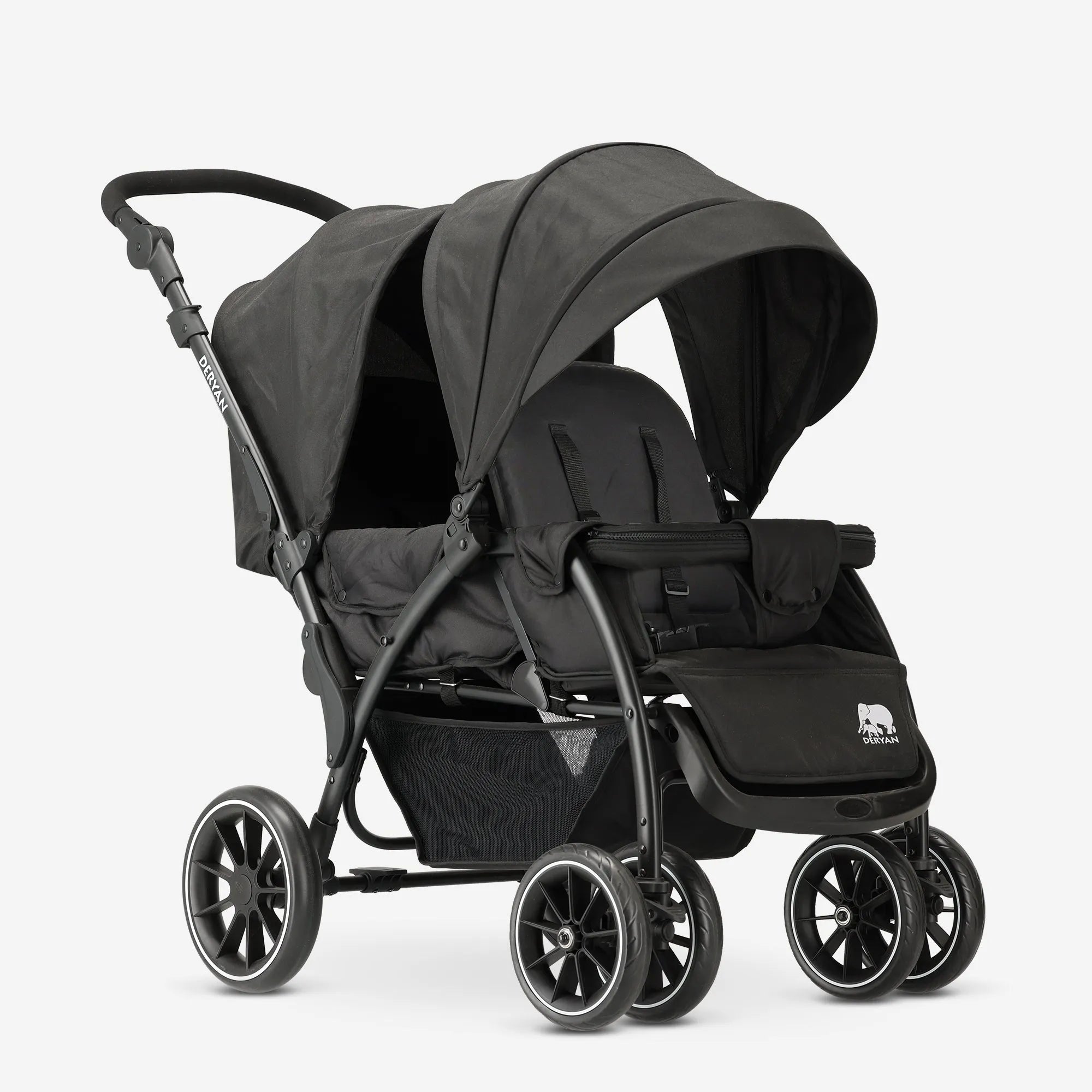 Black double buggy on sale