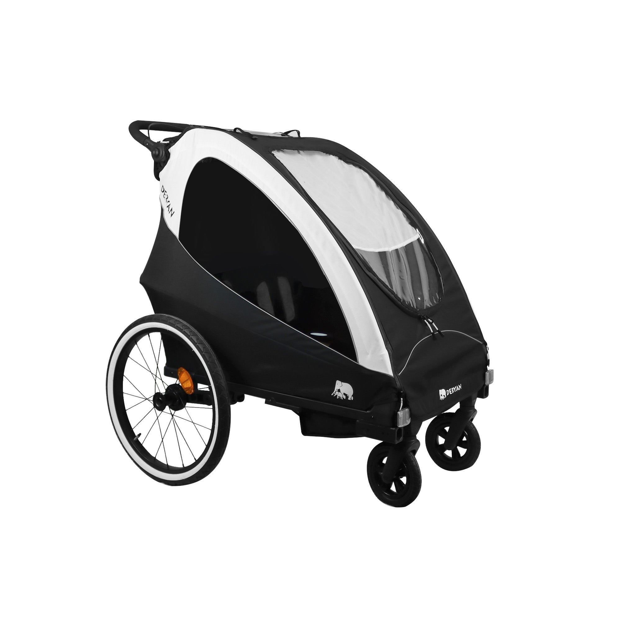 Fahrradanhänger - Kinderwagen - Jogging-Kinderwagen