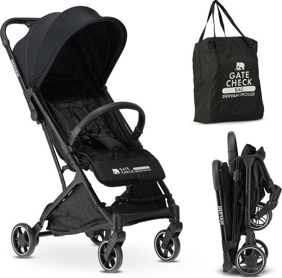 DERYAN Air-Buggy Black - Der ultimative Reisebuggy