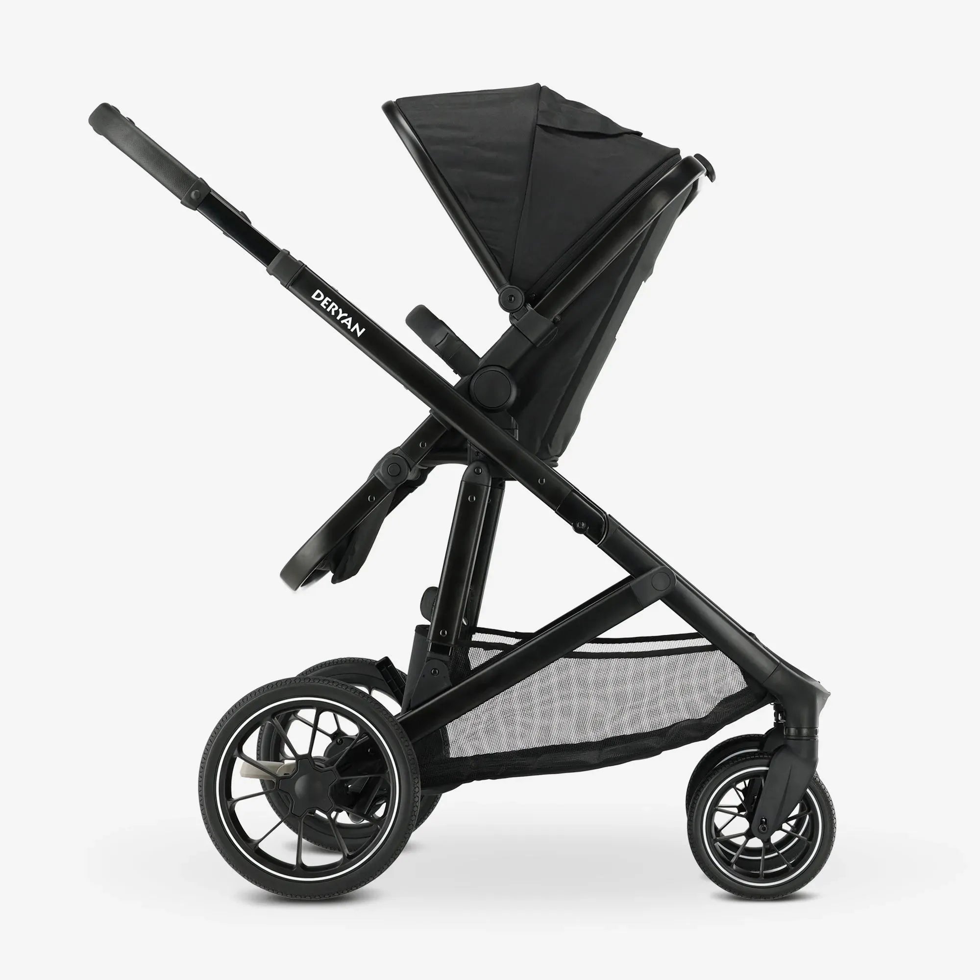 EVY V2 Duo Kinderwagen Schwarz 2 in 1