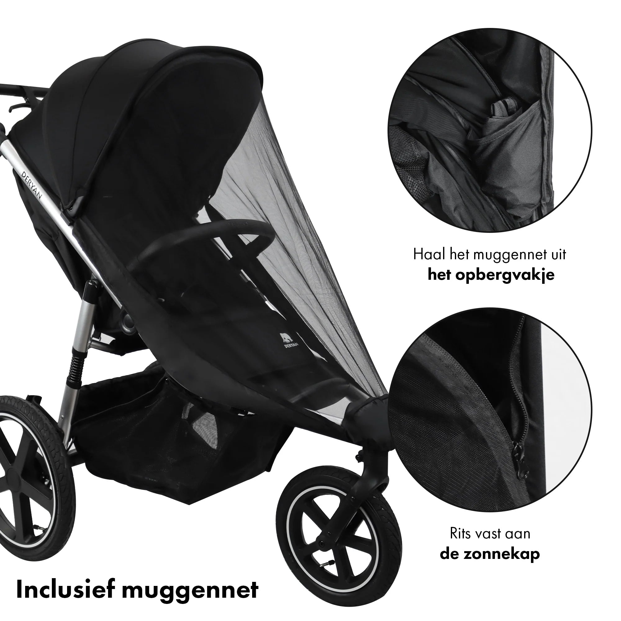 Bolt Hard Running Kinderwagen Creme