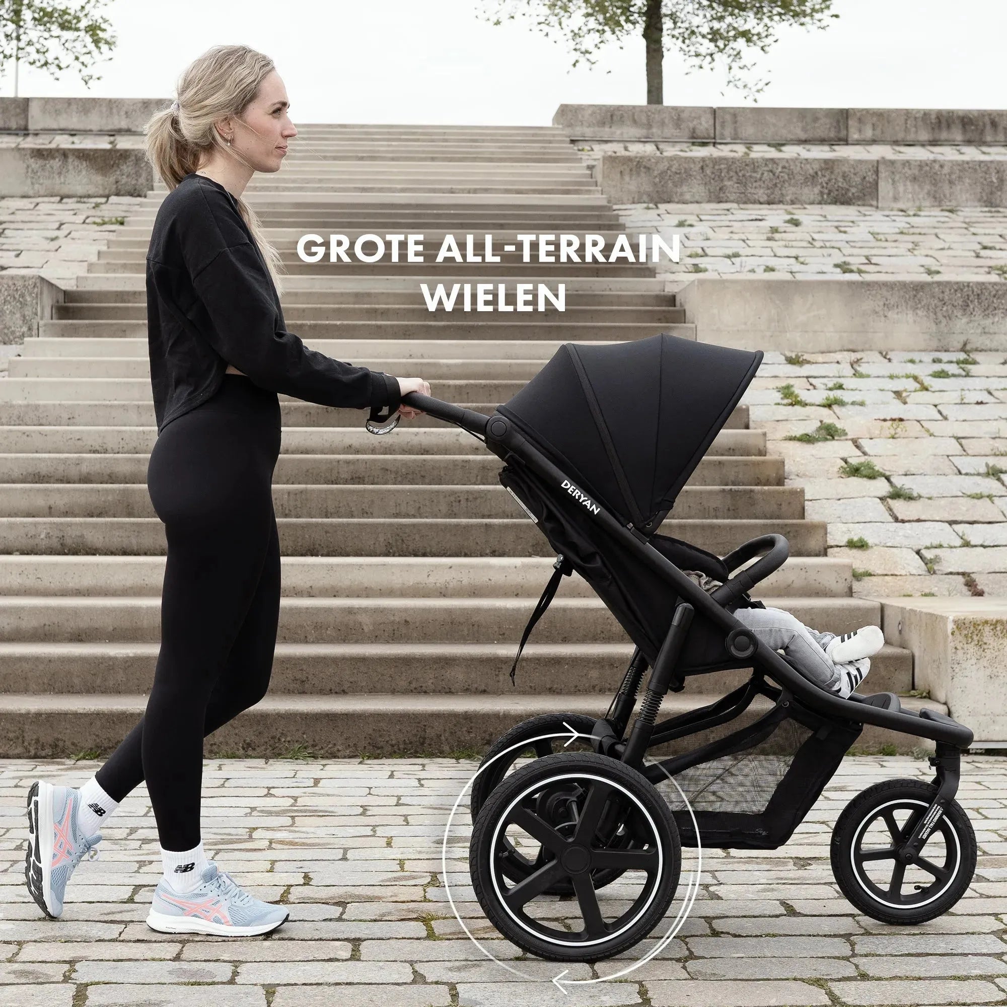 Bolt Hard Running Kinderwagen Creme