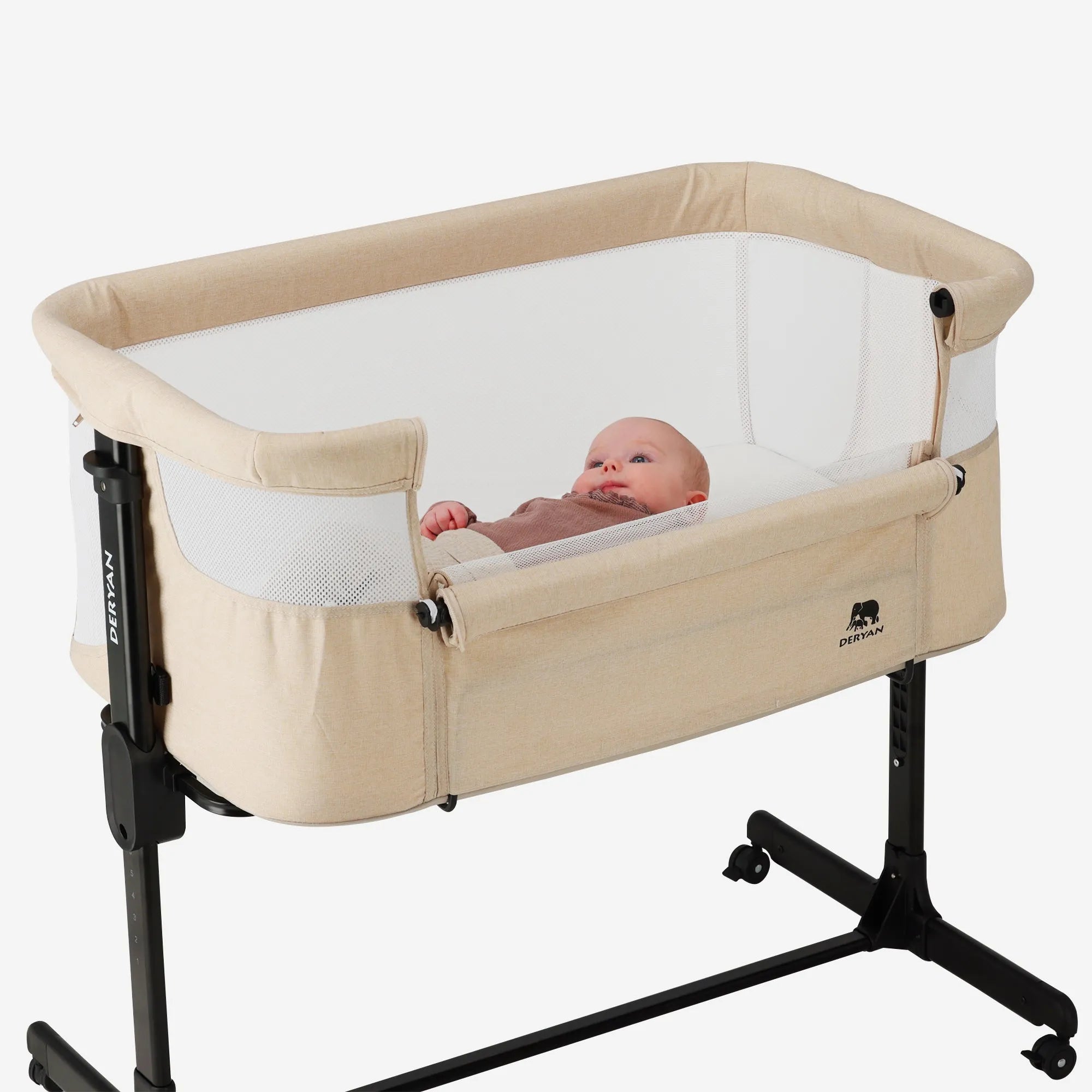 Co-Sleeper Snoozy Wiege - Sand Melange