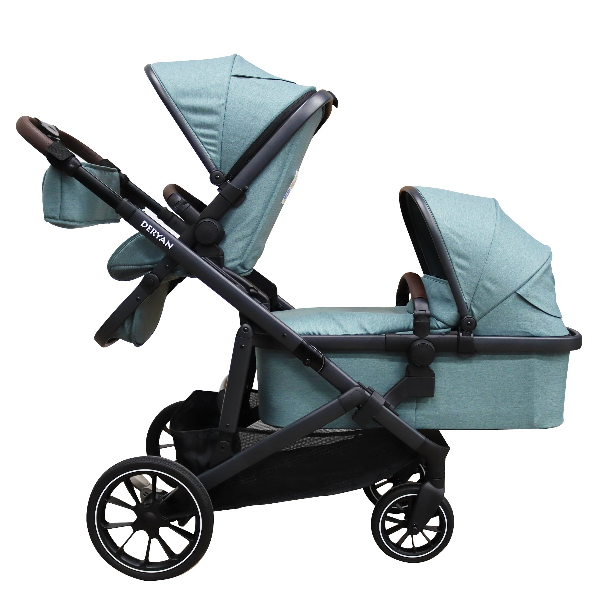 EVY V2 Kinderwagen 3 in 1 Grün