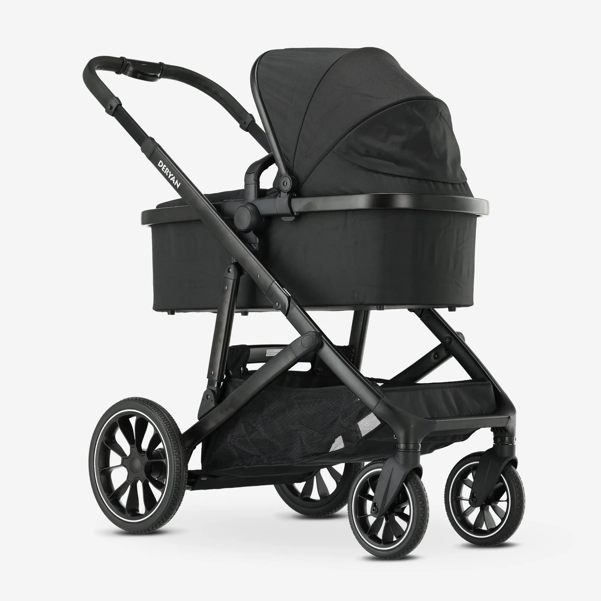 EVY V2 Duo Kinderwagen Schwarz 2 in 1