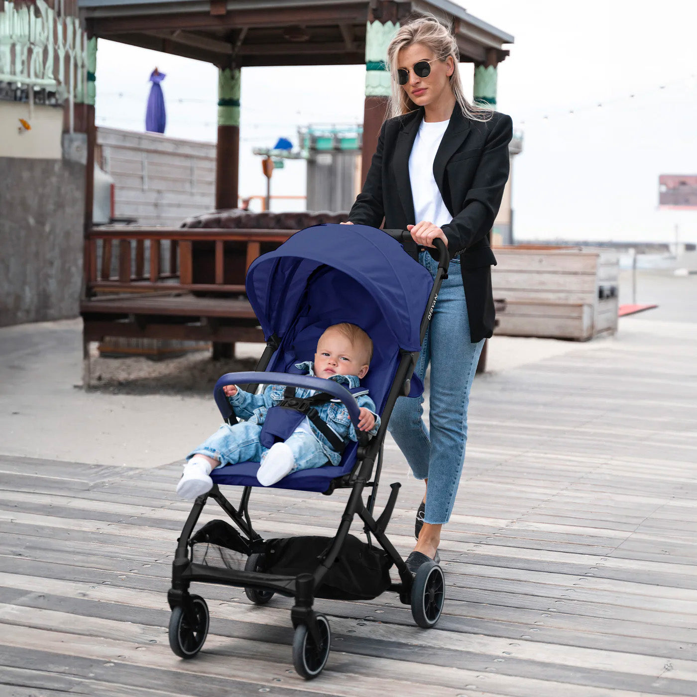 Luxe Easy Lightweight Buggy - Blau