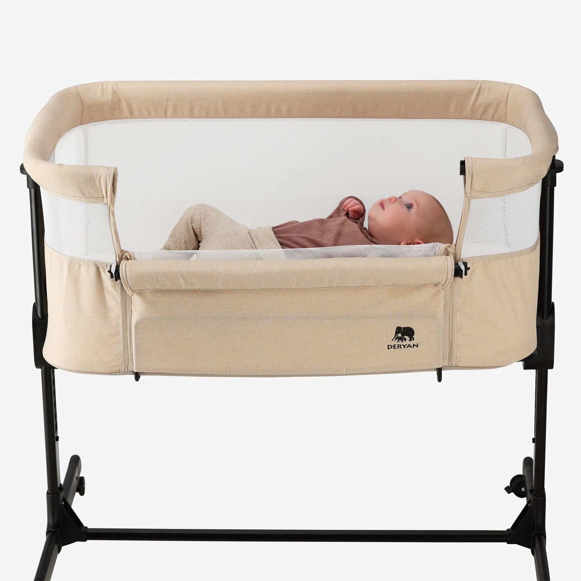 Co-Sleeper Snoozy Wiege - Sand Melange