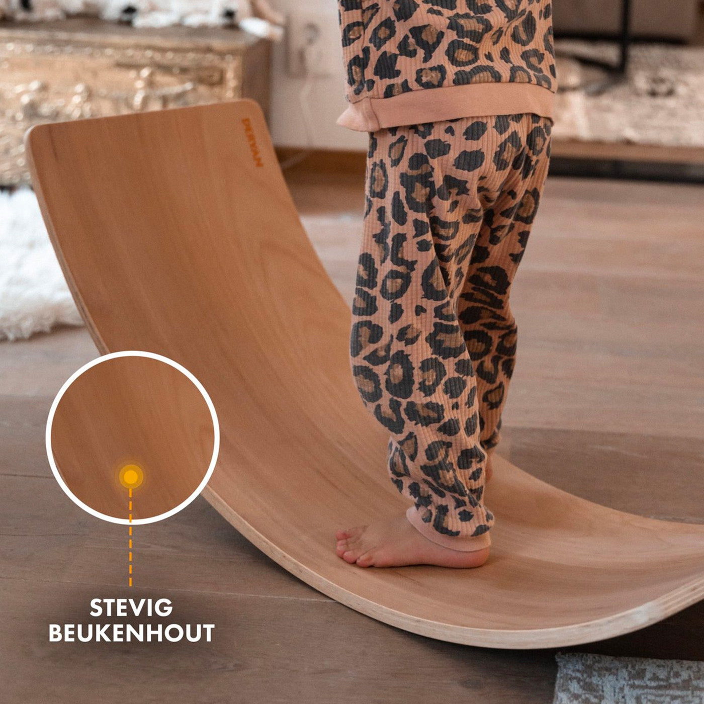 Balance Board Holz 90cm