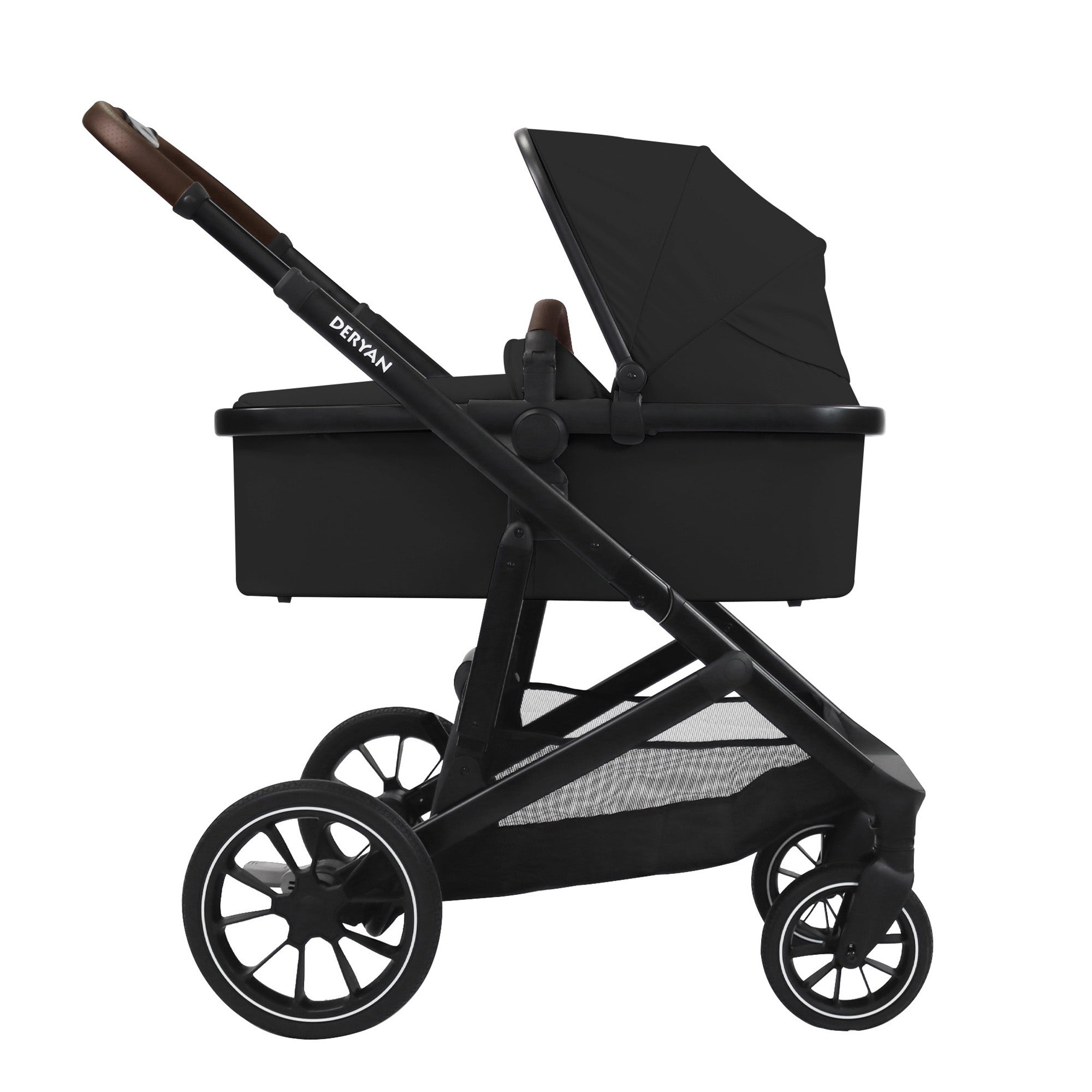 EVY V2 Kinderwagen 3 in 1 Schwarz