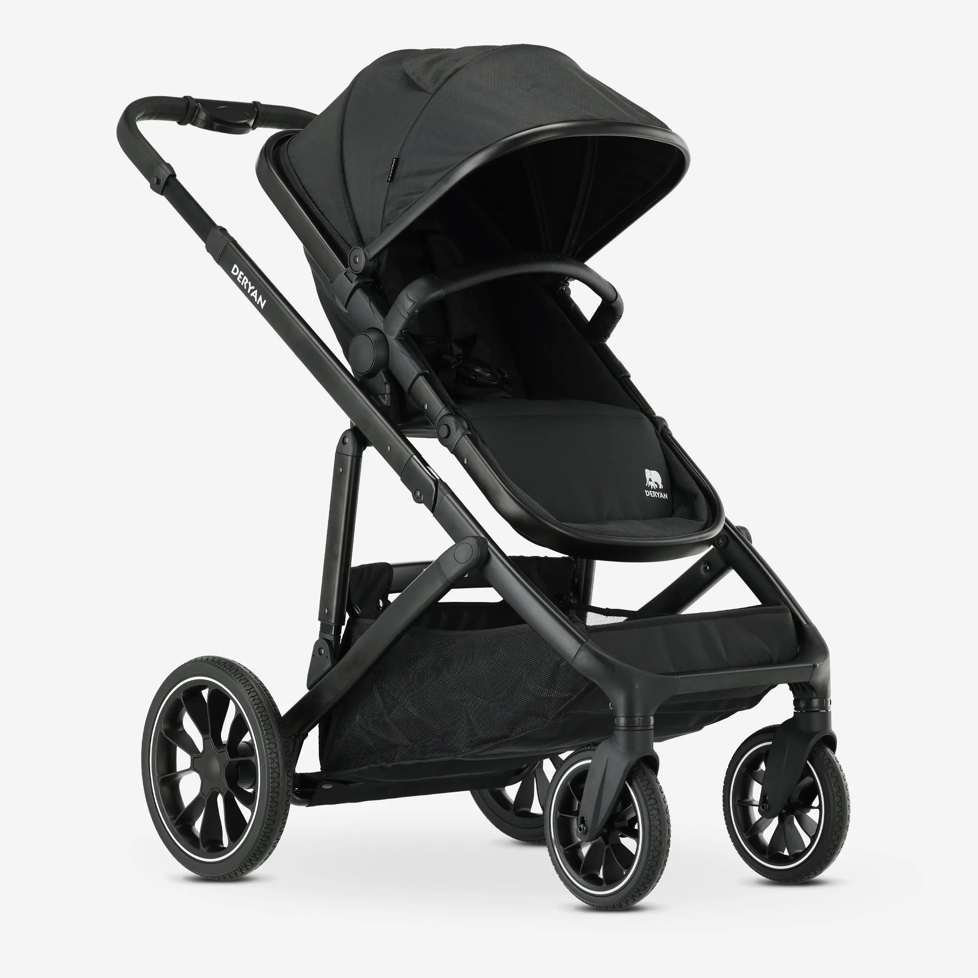 EVY V2 Duo Kinderwagen Schwarz 2 in 1