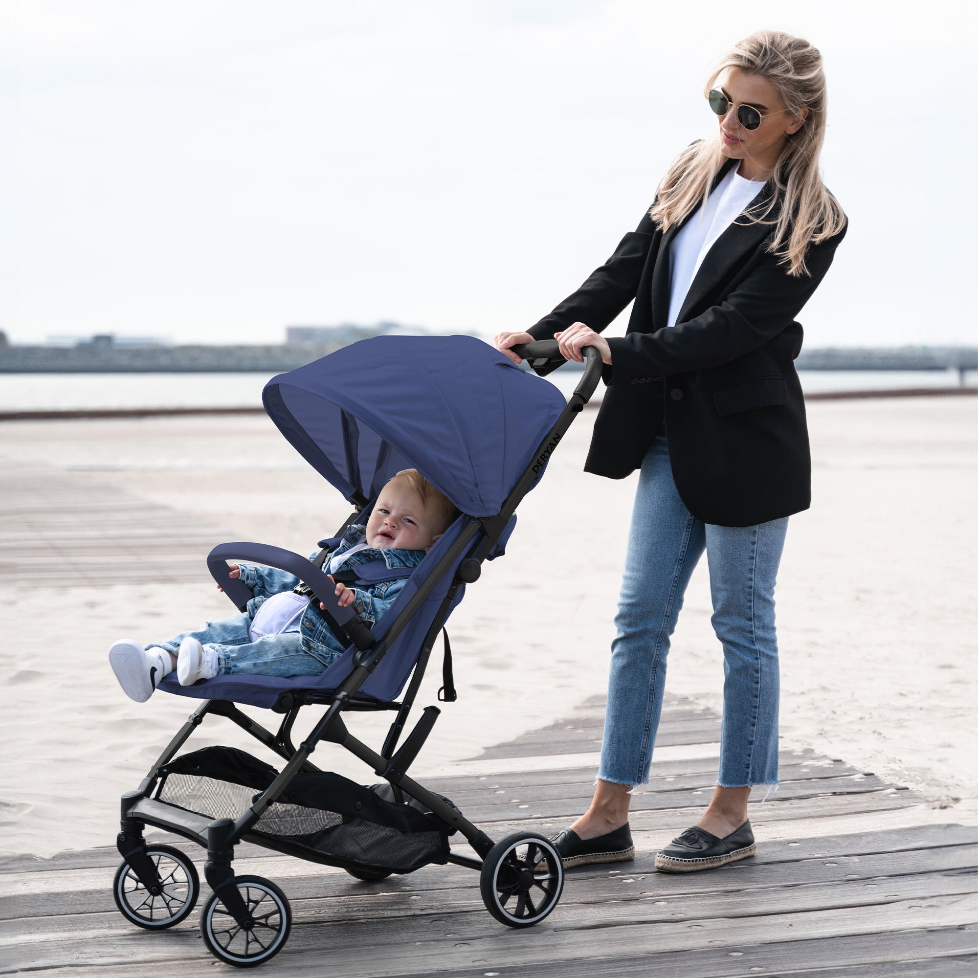 Luxe Easy Lightweight Buggy - Blau