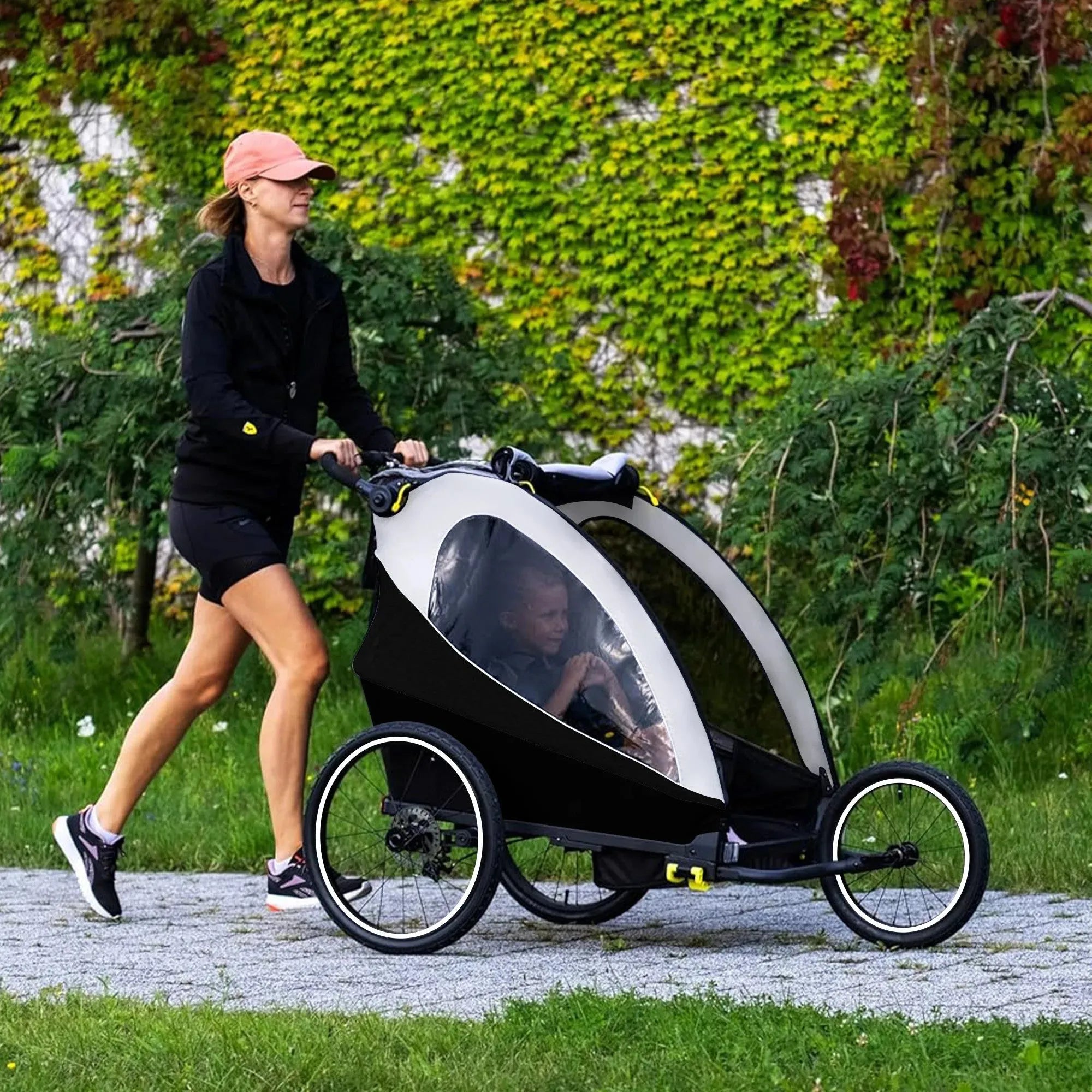 Fahrradanhänger - Kinderwagen - Laufkinderwagen