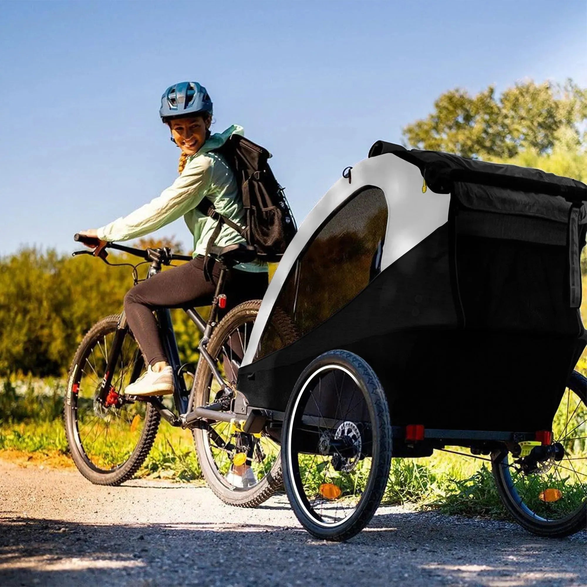 Fahrradanhänger - Kinderwagen - Laufkinderwagen