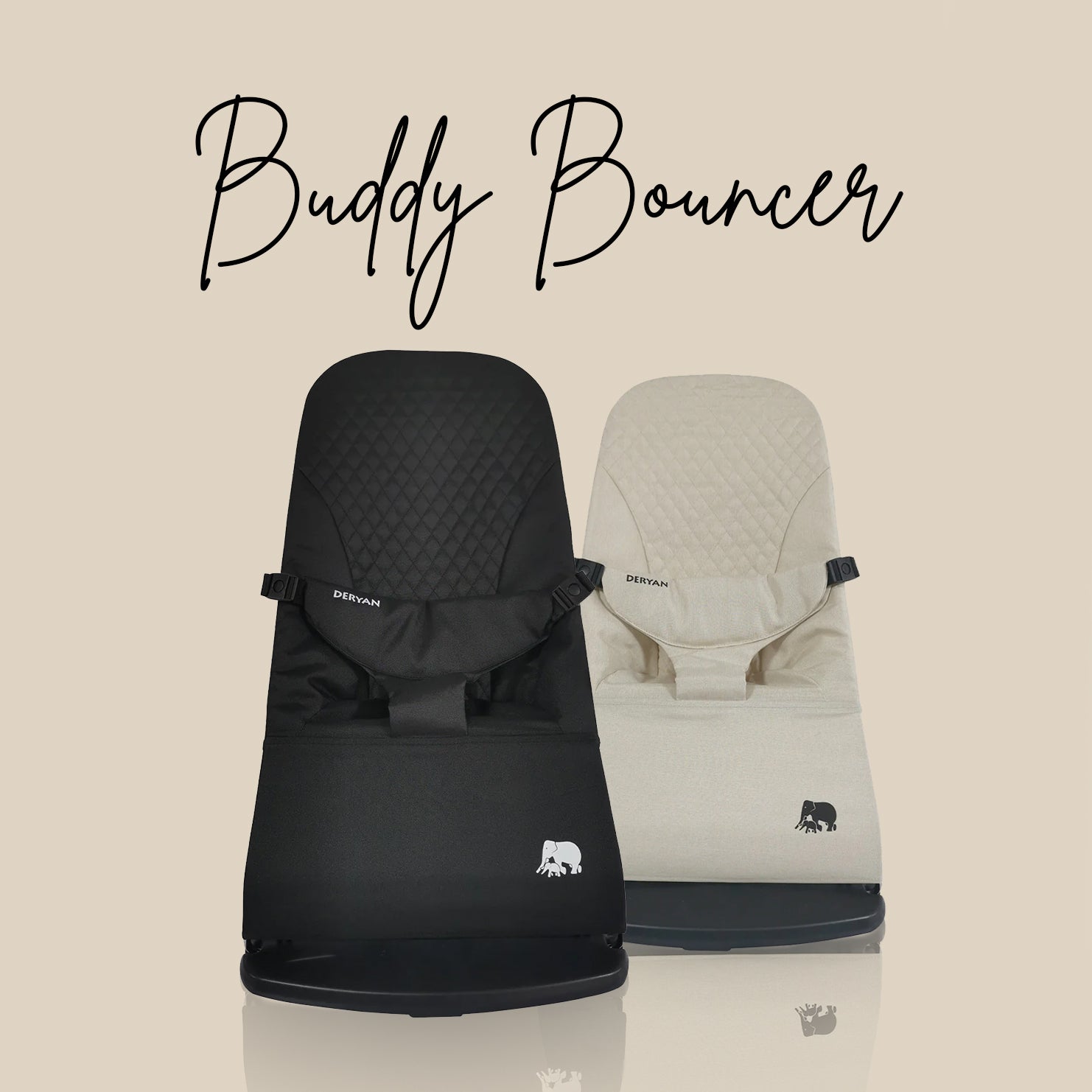 Buddy Bouncer Stuhl Creme