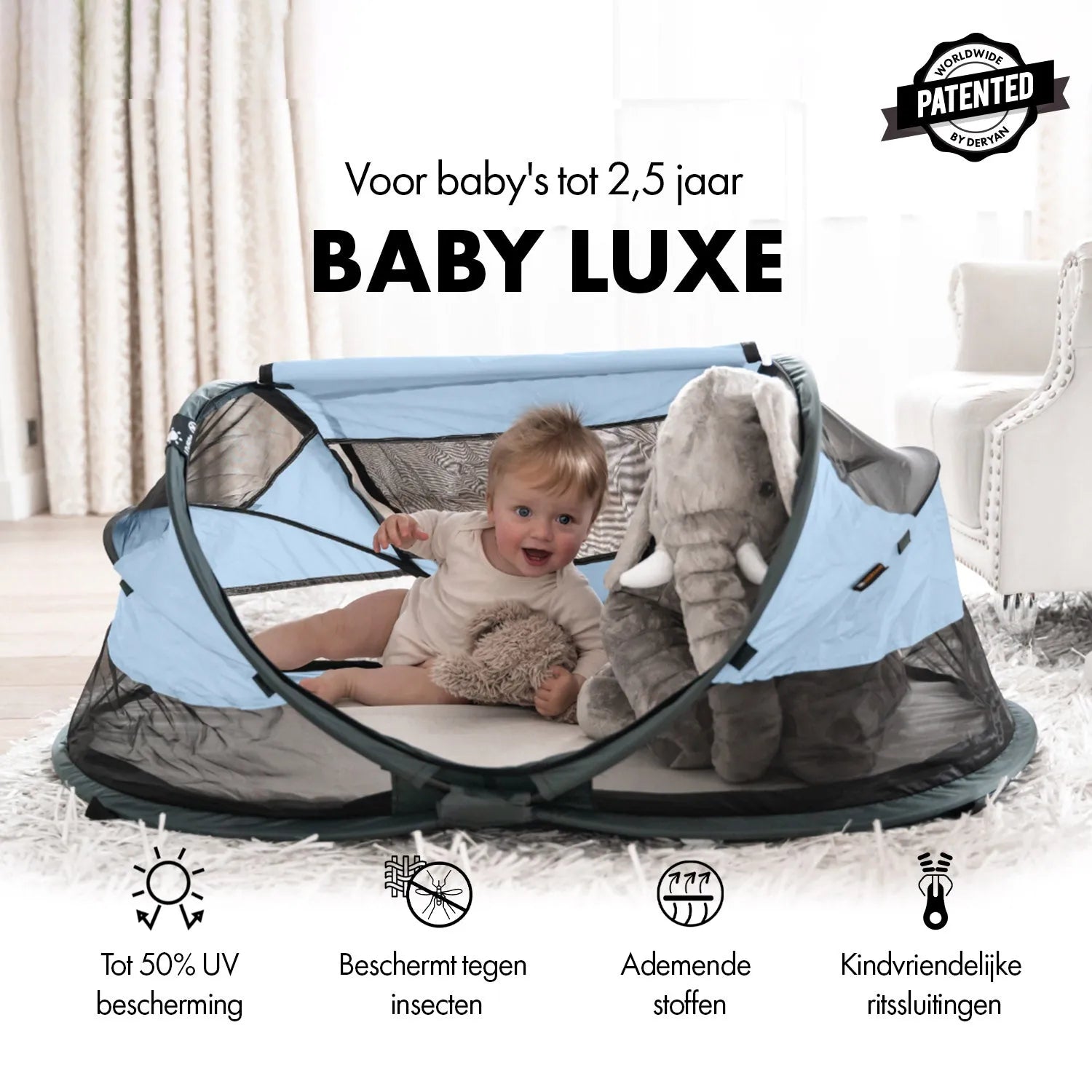 Baby Luxe Blau