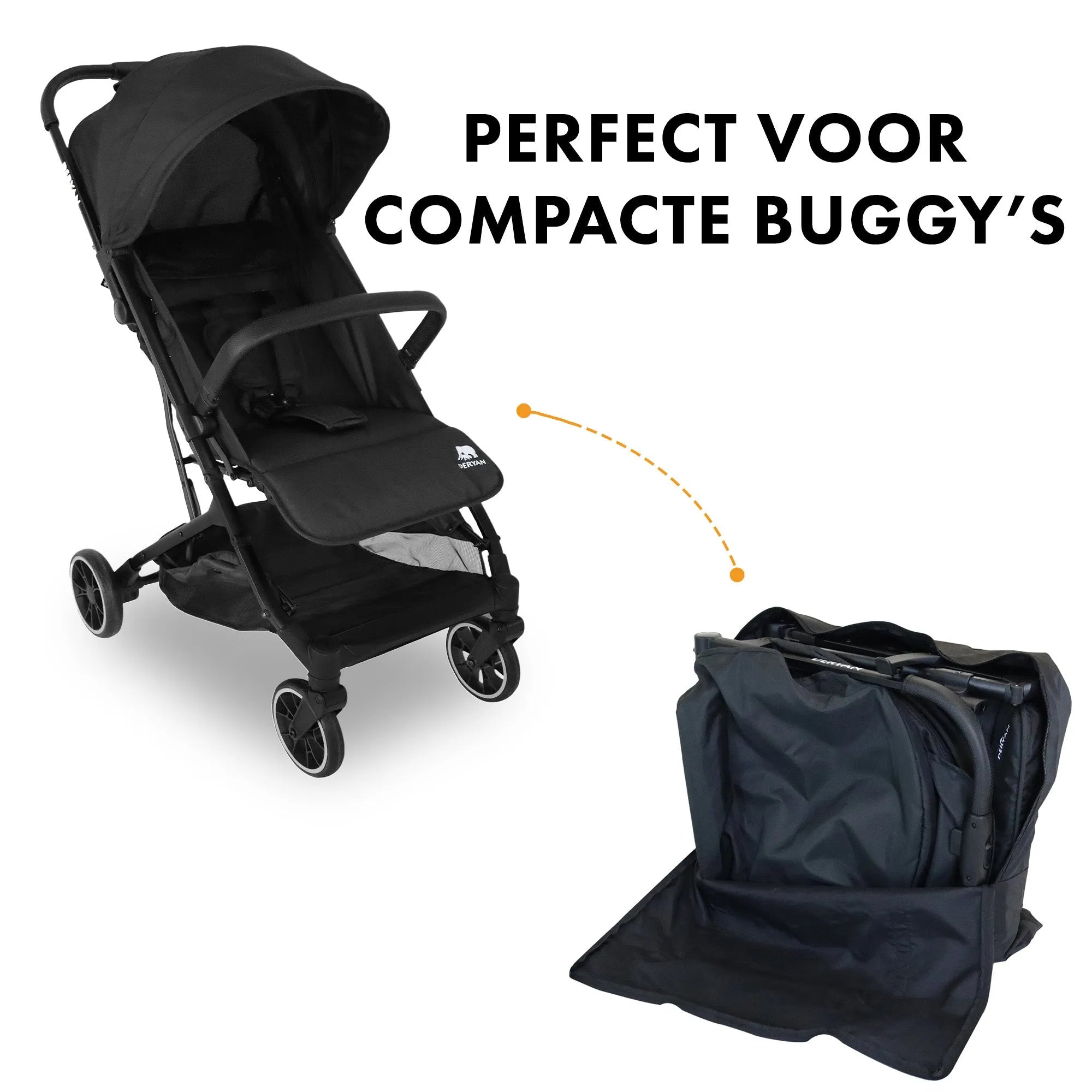 DERYAN Buggy-Transporttasche