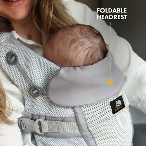 Porte-bébé 4 und 1 - Graublau